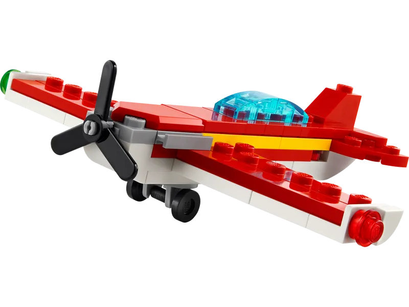 Iconic Red Plane