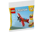 Iconic Red Plane