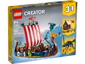 Viking Ship and the Midgard Serpent