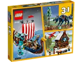 Viking Ship and the Midgard Serpent