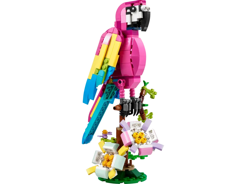 Exotic Pink Parrot