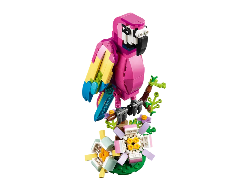 Exotic Pink Parrot