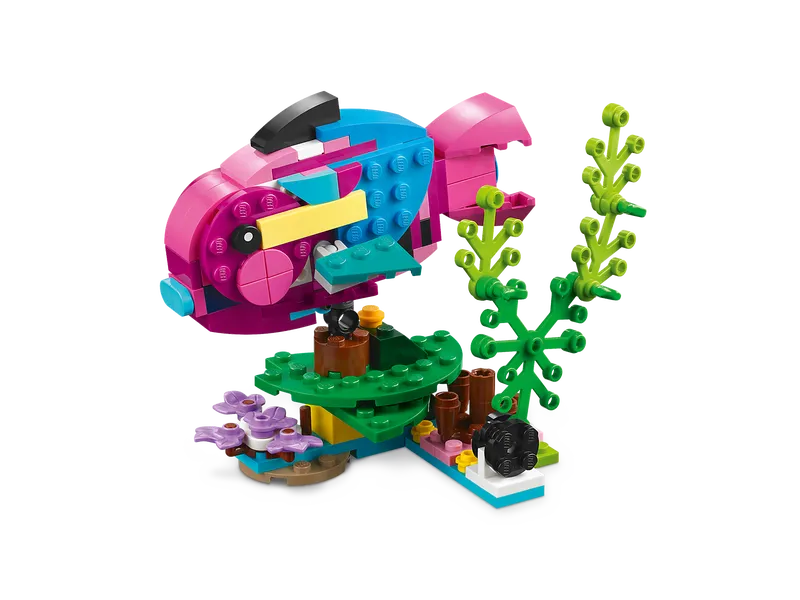 Exotic Pink Parrot