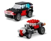 Flatbed Truck with Helicopter