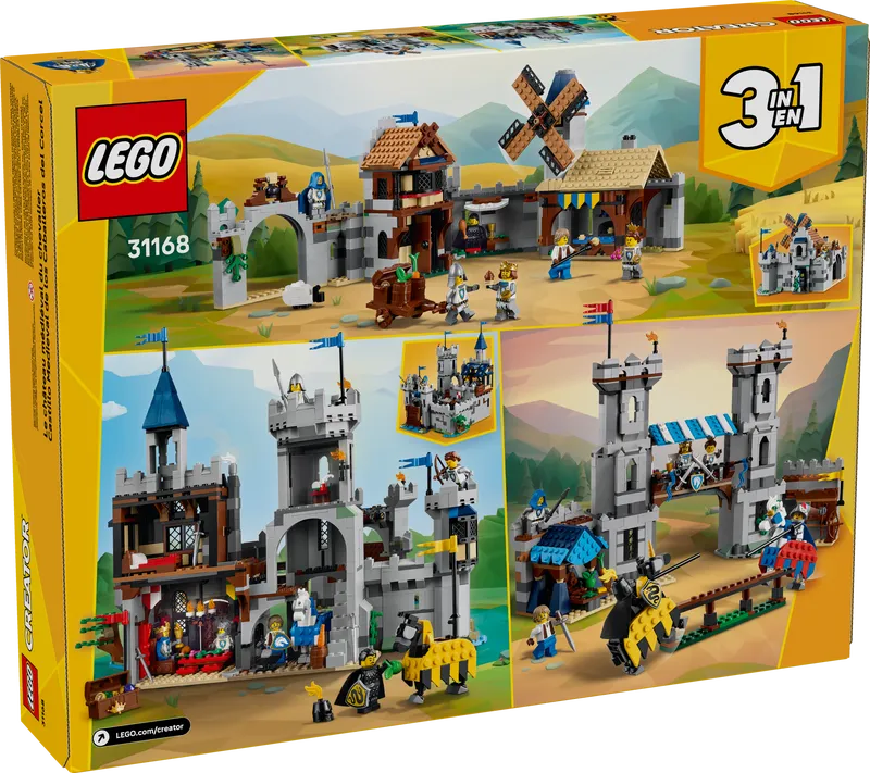 Medieval Horse Knight Castle