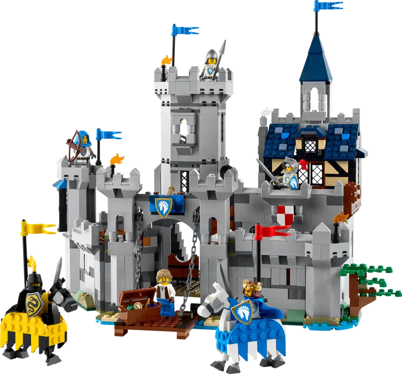 Medieval Horse Knight Castle