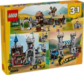 Medieval Horse Knight Castle