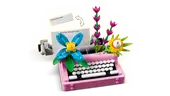 Typewriter with Flowers