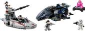 Imperial Dropship vs. Rebel Scout Speeder