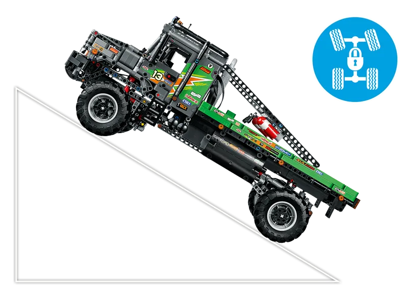 4x4 Mercedes-Benz Zetros Trial Truck