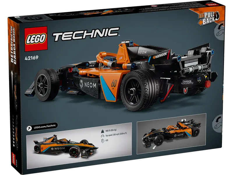 NEOM McLaren Formula E Race Car