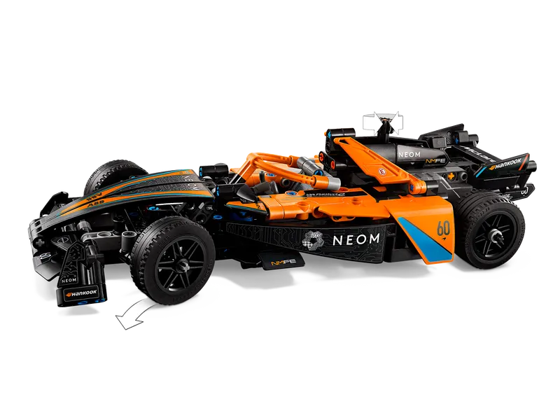 NEOM McLaren Formula E Race Car