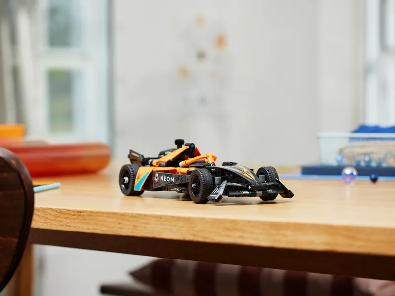 NEOM McLaren Formula E Race Car