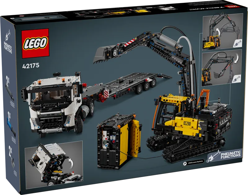 Volvo FMX Truck & EC230 Electric Excavator