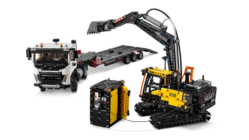 Volvo FMX Truck & EC230 Electric Excavator