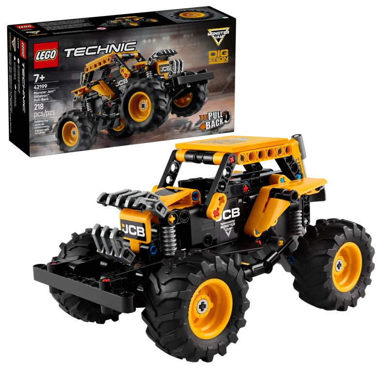 Monster Jam DIGatron Pull-Back