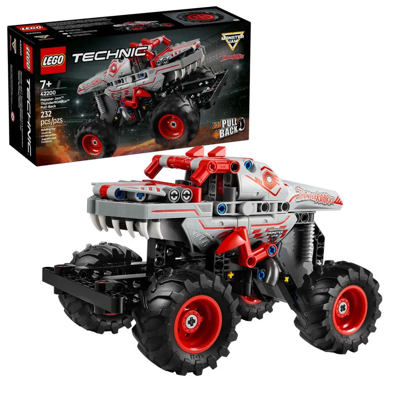Monster Jam ThunderROARus Pull-Back