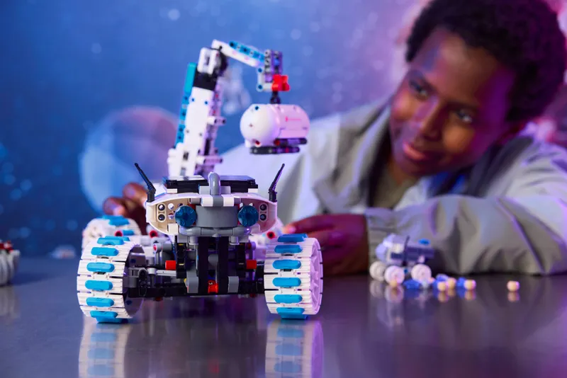 Lunar Outpost Moon Rover Space Vehicle
