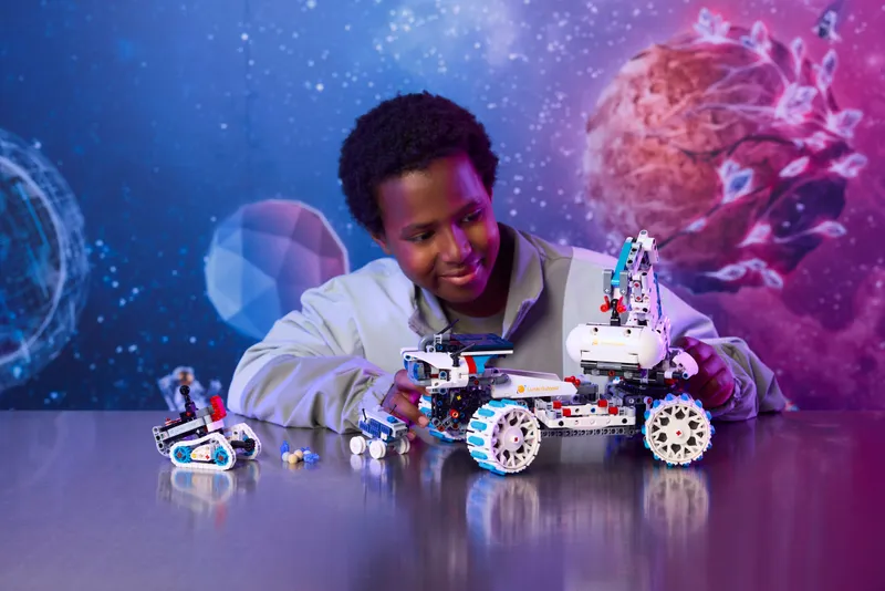 Lunar Outpost Moon Rover Space Vehicle