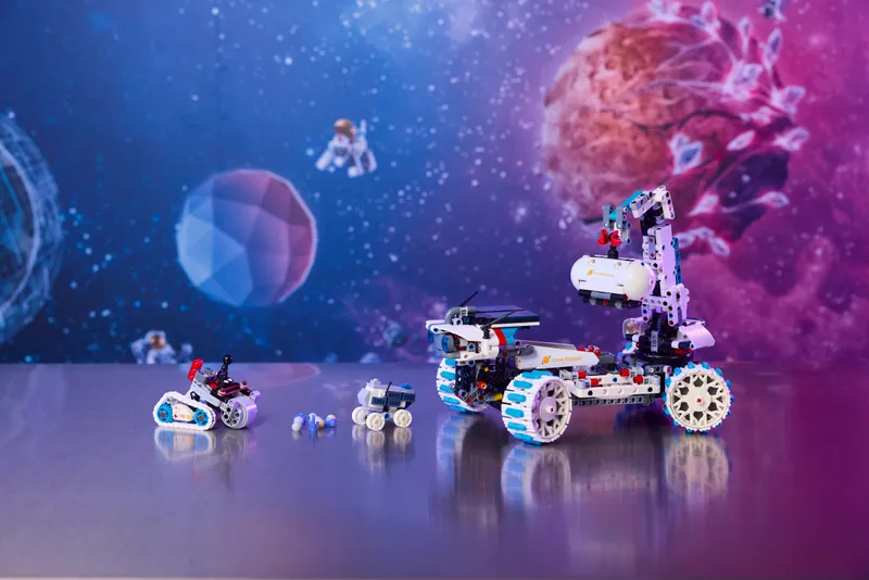 Lunar Outpost Moon Rover Space Vehicle