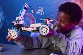 Lunar Outpost Moon Rover Space Vehicle