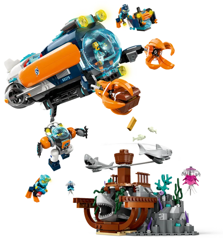 Deep-Sea Explorer Submarine