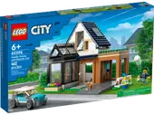Family House and Electric Car