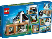 Family House and Electric Car