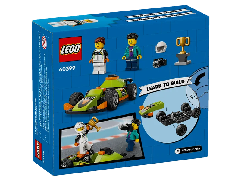 Green Race Car