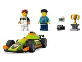 Green Race Car