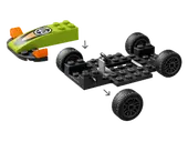 Green Race Car