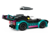 Race Car and Car Carrier Truck