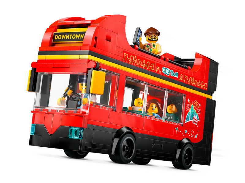 Double-Decker Sightseeing Bus