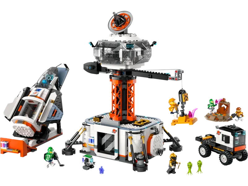 Space Base and Rocket Launchpad