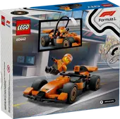 F1 Driver with McLaren Race Car
