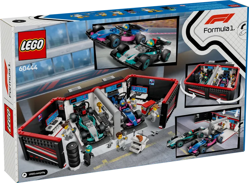 F1 Garage & Mercedes-AMG & Alpine Cars