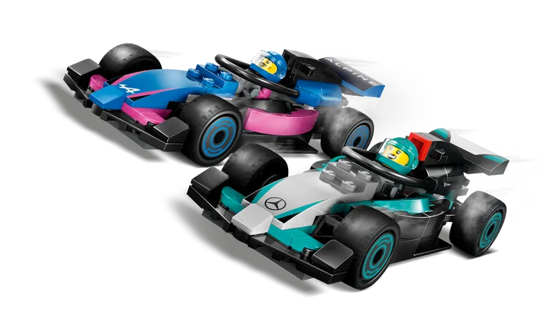 F1 Garage & Mercedes-AMG & Alpine Cars