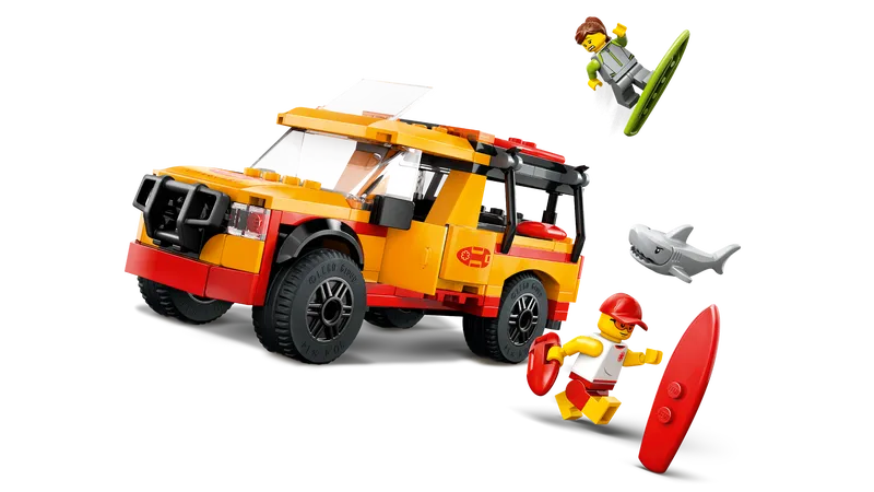 Lifeguard Beach Rescue Truck