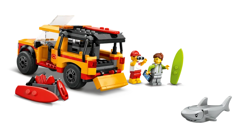 Lifeguard Beach Rescue Truck