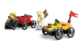 Pizza vs. Fire Truck Race Car Pack