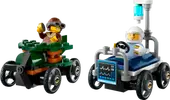 Airplane vs. Hospital Bed Race Car Pack