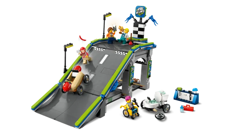 No Limits: Race Car Ramp Track