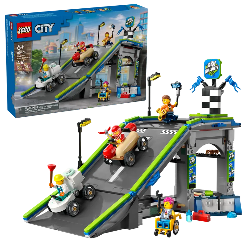 No Limits: Race Car Ramp Track