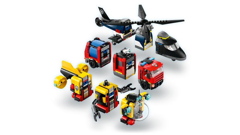 Helicopter, Fire Truck & Submarine Remix