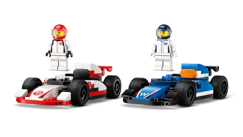F1 Williams Racing & Haas F1 Race Cars