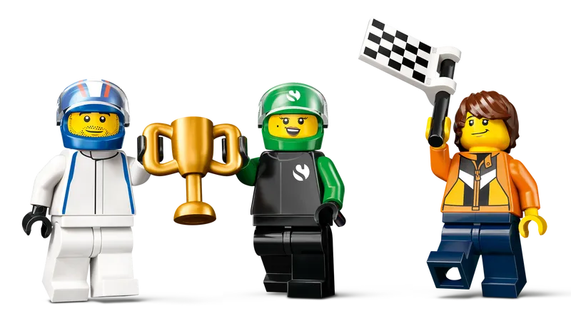 F1 Grid with VCARB & Sauber Race Cars