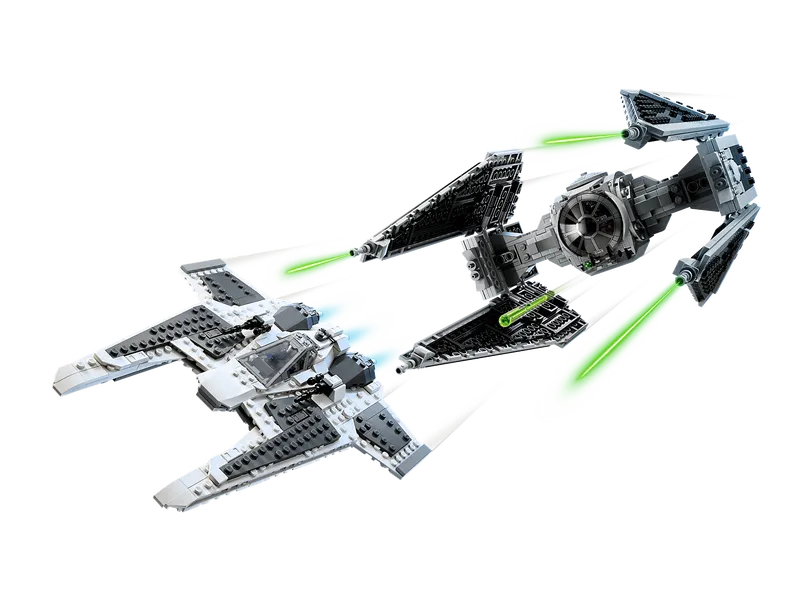 Mandalorian Fang Fighter vs. TIE Interceptor
