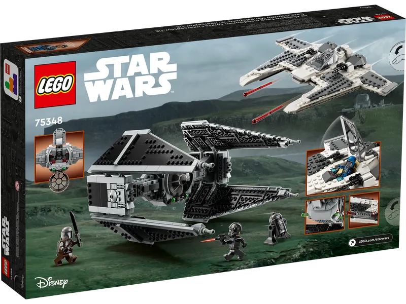 Mandalorian Fang Fighter vs. TIE Interceptor