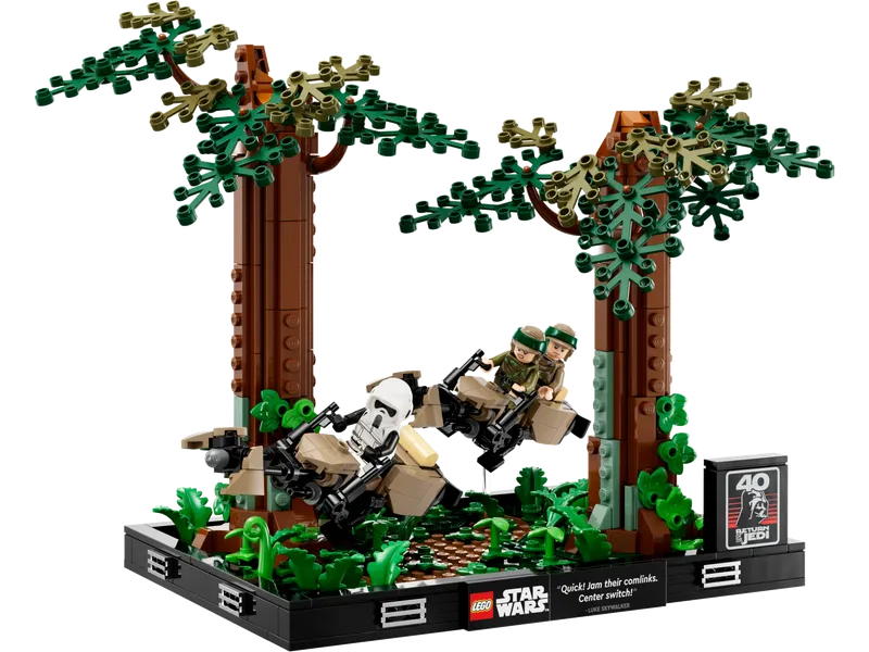 Endor Speeder Chase Diorama