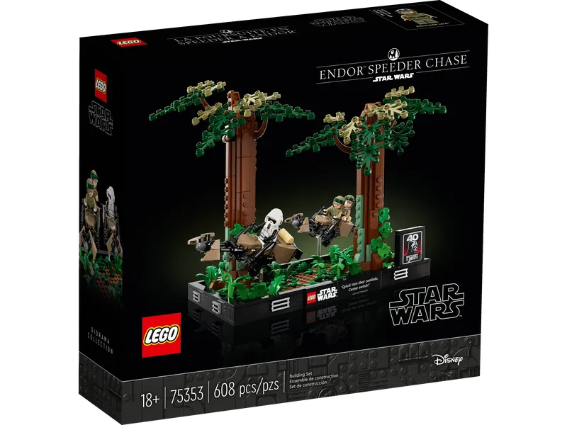 Endor Speeder Chase Diorama
